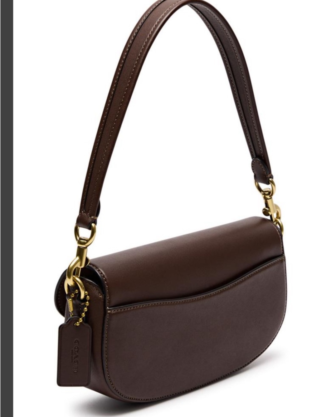 Coach Emmy 23 Saddle Bag in Maple - Picture 11 of 14
